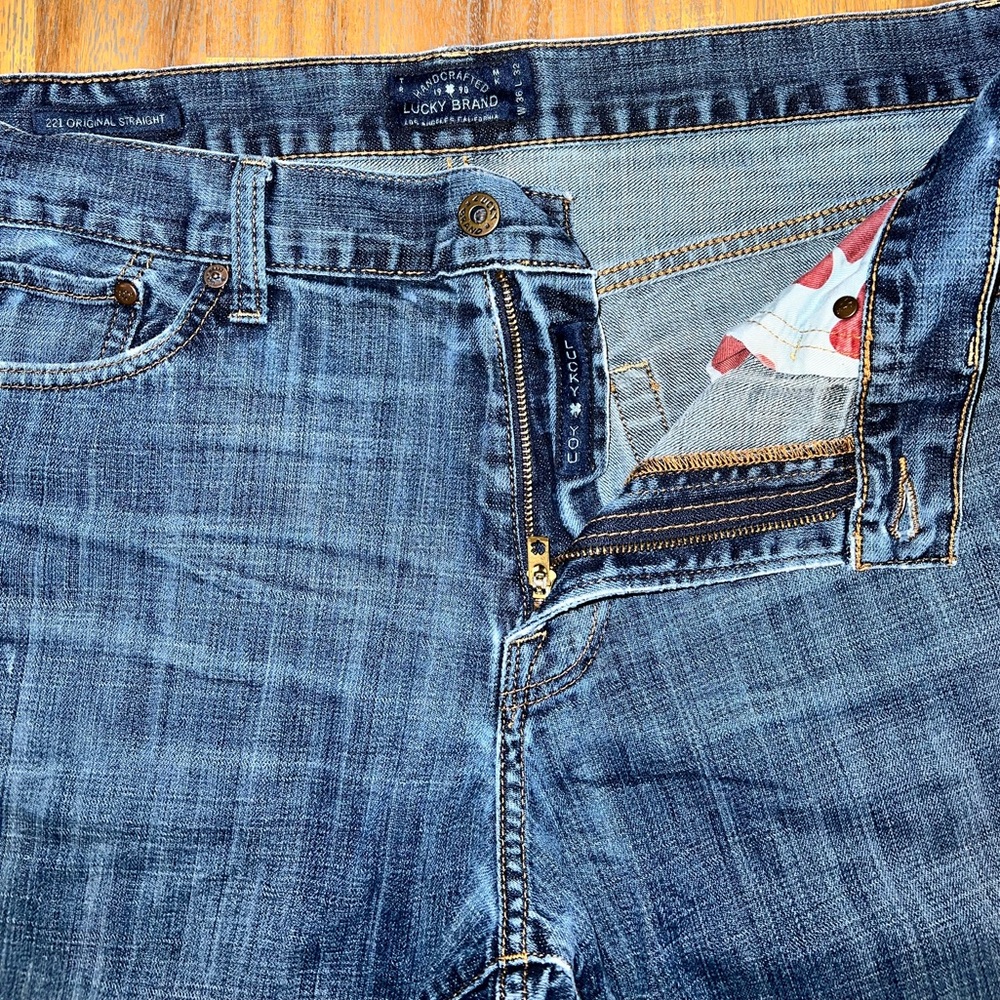 Lucky Brand 221 Original Straight 36x32